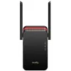 Wzmacniacz sygnału Wi‑Fi Cudy RE3000 2400–5000 MHz, 802.11ax/ac/n/g/b/a, Ethernet 100 Mbps, antena zewnętrzna, czarno-czerwony
