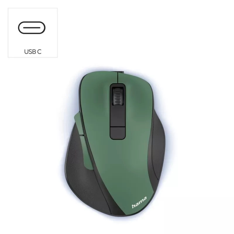 Hama MW-500 Recharge mysz biurowa dla prawej ręki RF bezprzewodowa optyczna 1600 DPI