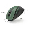 Hama MW-500 Recharge mysz biurowa dla prawej ręki RF bezprzewodowa optyczna 1600 DPI