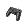 Przewodowy gamepad TRACER SHOGUN PRO Czarny — 16 przycisków, analogowo-cyfrowy, kabel 1,5 m, wibracje, PC/PS4/PS3