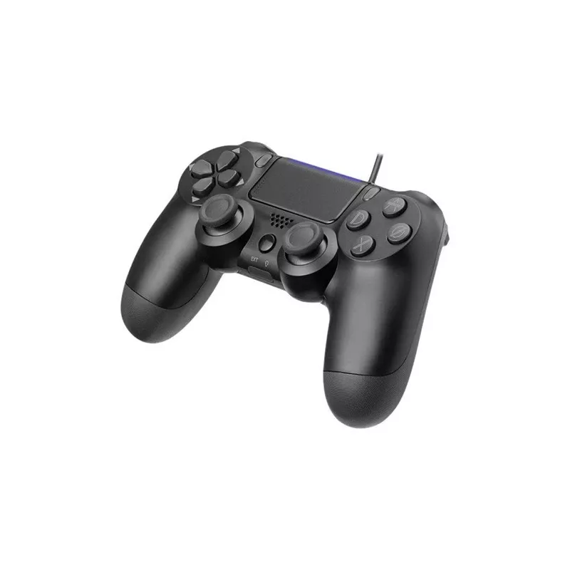 Przewodowy gamepad TRACER SHOGUN PRO Czarny — 16 przycisków, analogowo-cyfrowy, kabel 1,5 m, wibracje, PC/PS4/PS3