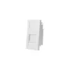 Zaślepka bezpieczeństwa gniazdka Alantec OS002 biała 45×45 mm, 1 szt.