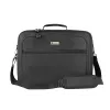 Teczka NATEC Boxer Lite 39,6 cm (15,6 cala) – poliester, 2 komory, pasek na ramię, 410×305×65 mm, 750 g