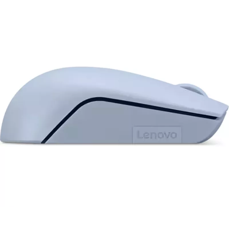 Bezprzewodowa mysz ambidekstralna Lenovo GY51L15679 — Frost Blue, RF 2.4 GHz, 1000 DPI, 3 przyciski, bateria AA