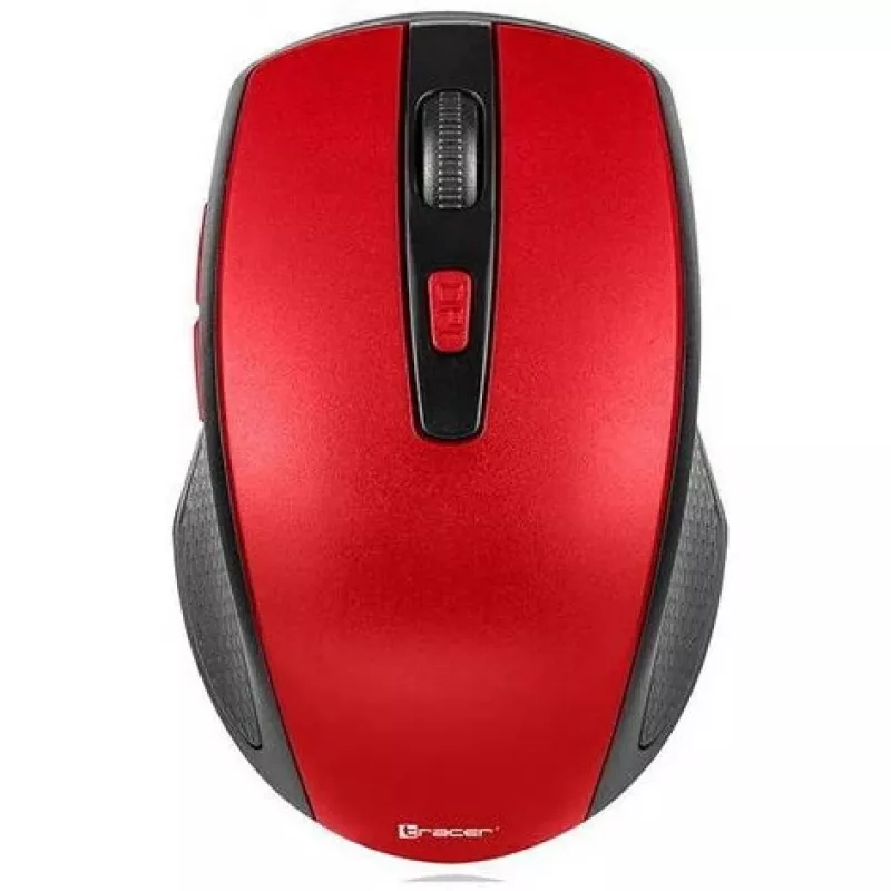Bezprzewodowa mysz optyczna praworęczna TRACER TRAMYS46750 — 1600 DPI, RF 2.4 GHz, nano odbiornik USB, 6 przycisków, bateria AA