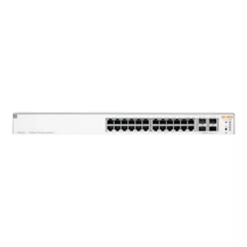 HPE Aruba Networking Instant On 1930 24G Class4 PoE 4SFP/SFP+ 370W Zarządzany L2+ Gigabit Ethernet (10/100/1000) Power over Ethernet (PoE) 1U Biały