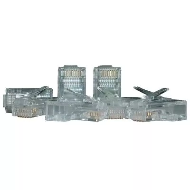 Złącze przewodowe RJ45 DIGITUS X-ML-6U-IMP, przezroczyste, męskie, opakowanie 100 szt.