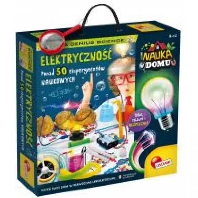 Edukacyjny Zestaw Elektroniczny Liscianigiochi Set I'm A Genius Electricity (model 304-pl97524)
