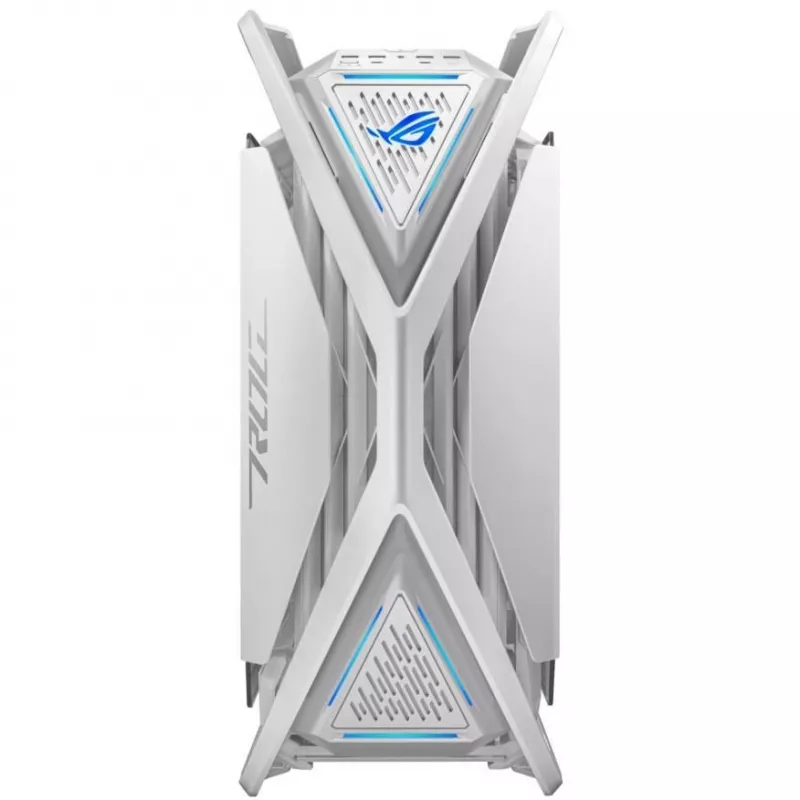 ASUS ROG GR701 Hyperion Biały, PC, Biały, ATX, EATX, micro ATX, Mini-ITX, Aluminium, Multi, Przód
