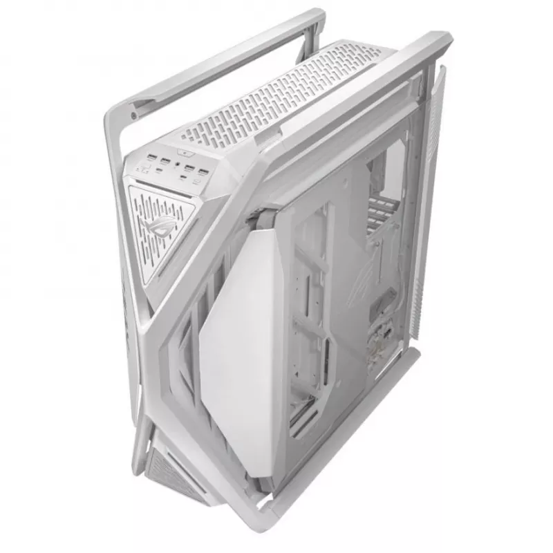 ASUS ROG GR701 Hyperion Biały, PC, Biały, ATX, EATX, micro ATX, Mini-ITX, Aluminium, Multi, Przód