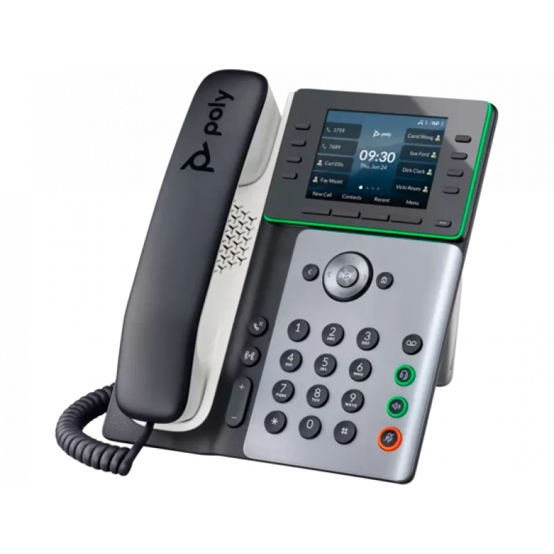 Telefon IP HP Poly Edge E320 i obsługa PoE, IPS, 320 x 240 pikseli, 4:3, HTTPS, ENERGY STAR, EAC, RoHS, Federal Communications Commission (FCC), CE, BSMI