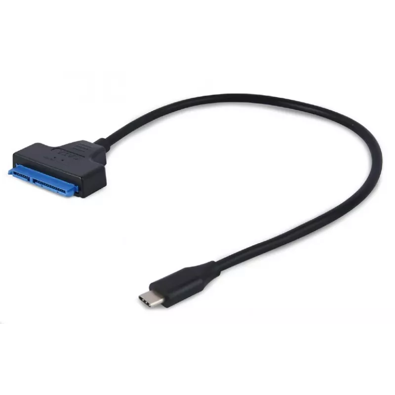Gembird AUS3-03 adapter USB-C do dysku SATA 2,5 cala, 0,2 m, czarny