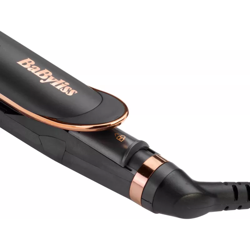 BaByliss ST394E hair styling tool Straightening iron Warm Czarny 42 W 3 m