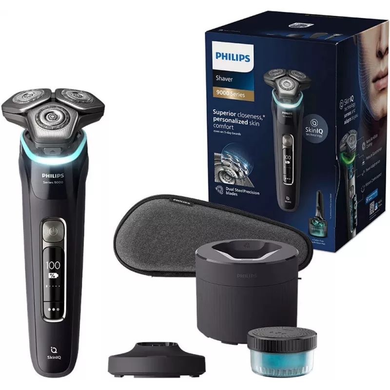 Golarka męska Philips SHAVER Series 9000 S9976/55, golarka rotacyjna, trymer, czarna
