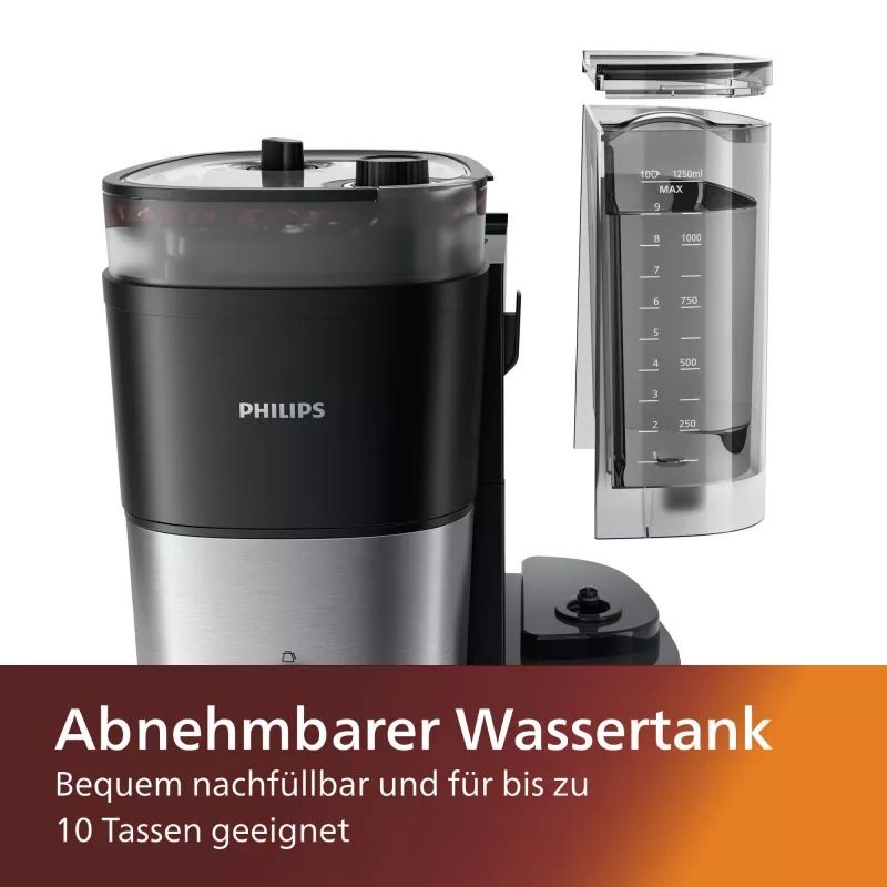 Philips HD7900 Ekspres do kawy przelewowy półautomatyczny 1,25 L