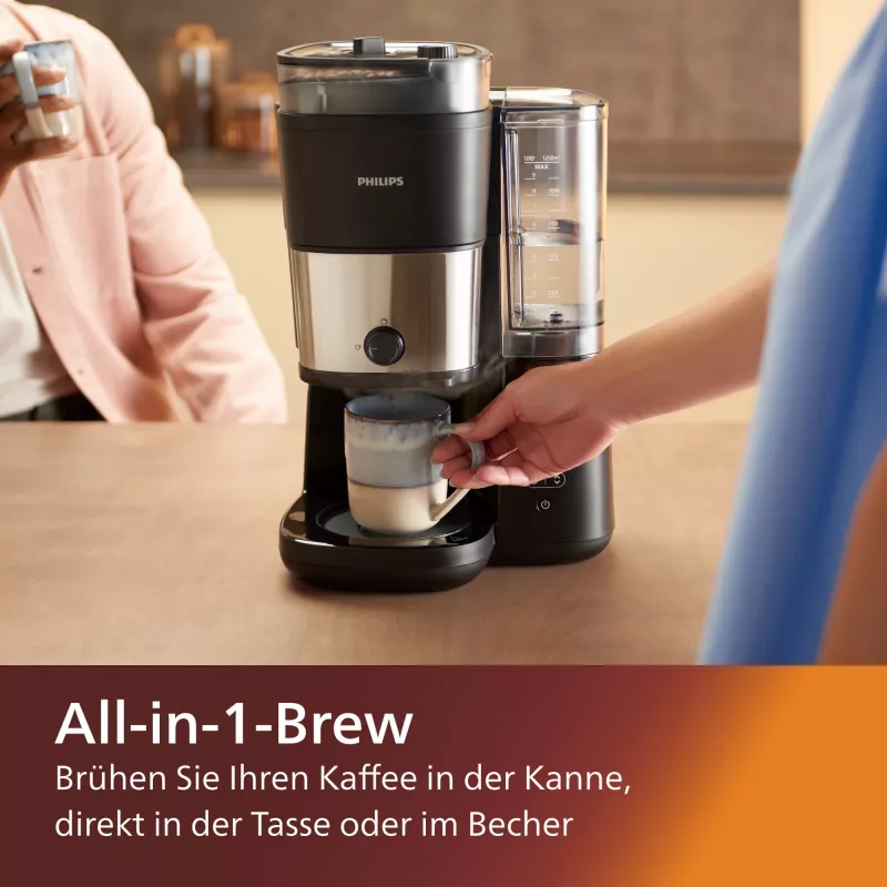 Philips HD7900 Ekspres do kawy przelewowy półautomatyczny 1,25 L