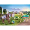 Playmobil 71356 Konie Wodospadu - Trzy konie z siodłem