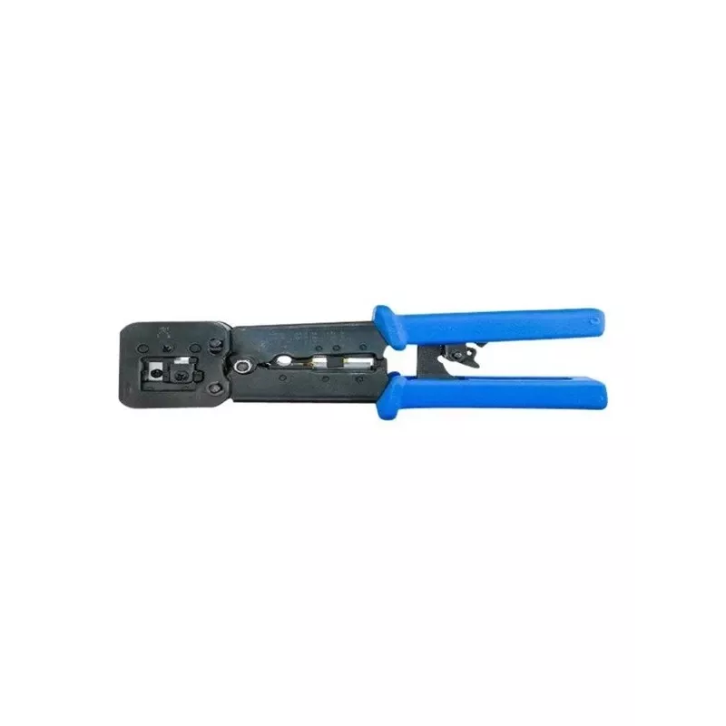 Zaciskarka LANBERG NT-0204 do złączy RJ-45, czarno-niebieska, 272×110,5×30 mm, 140 g