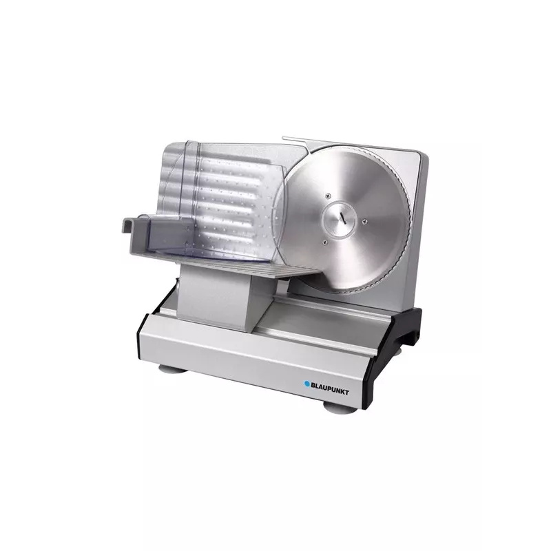 Krajalnica elektryczna BLAUPUNKT FMS601 — 200 W, 230 V, ostrza ze stali nierdzewnej, szary