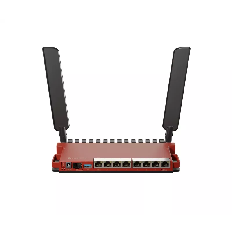 Router bezprzewodowy Mikrotik L009UiGS-2HaxD-IN Gigabit Ethernet Pojedyncze pasmo (2,4 GHz) Czerwony
