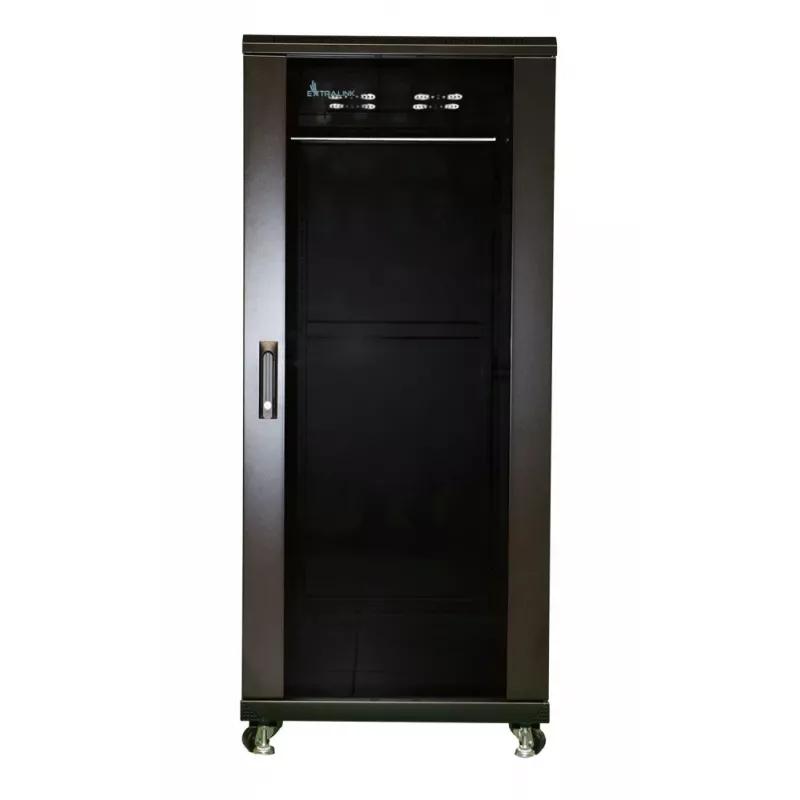 Extralink EX.11366 szafa rack 27U Wolnostojąca Czarny