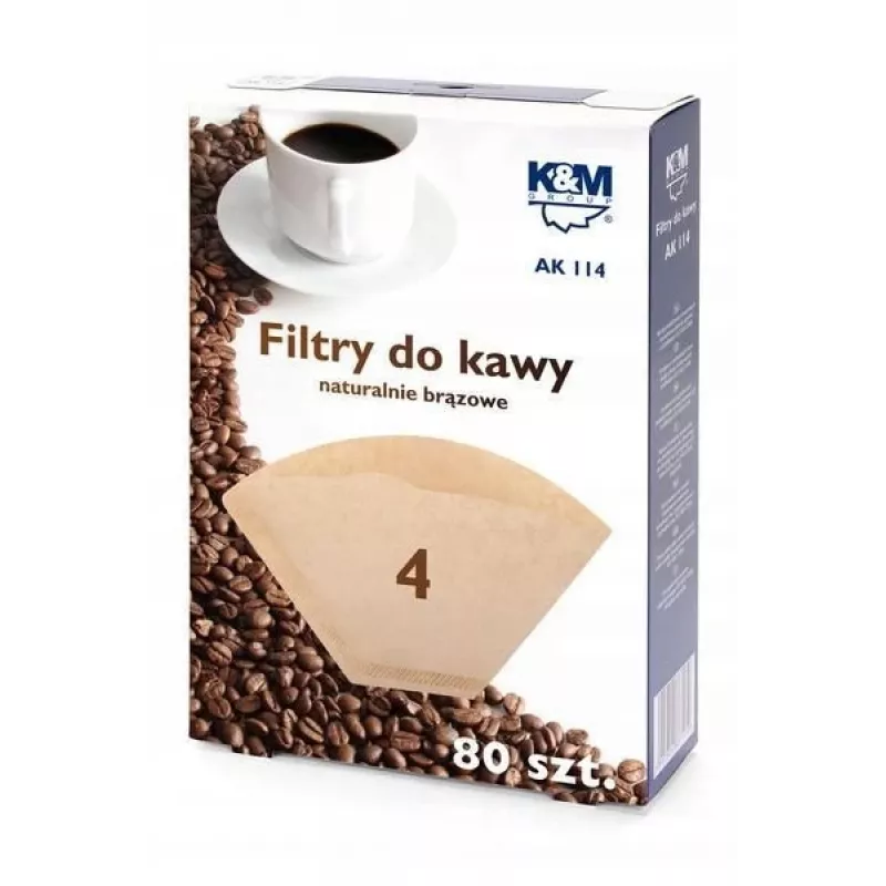 Coffee Filters for Coffee Machine K&m Rozmiar 4 80 szt.