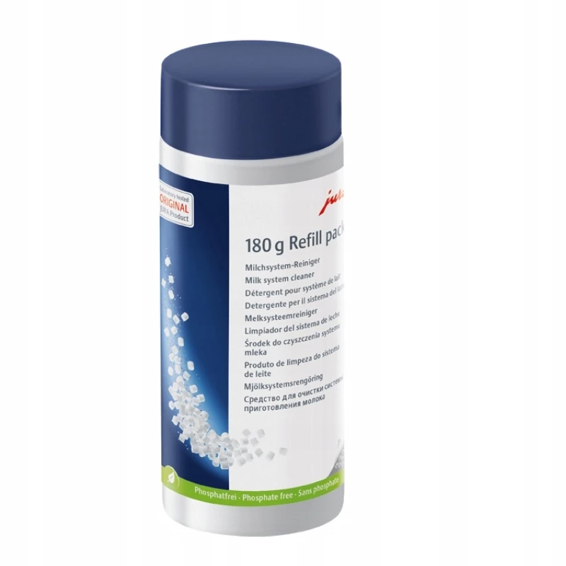 Tabletka czyszcząca Jura Milk system cleaner mini tabs 180 g butelka wielokrotnego napełniania