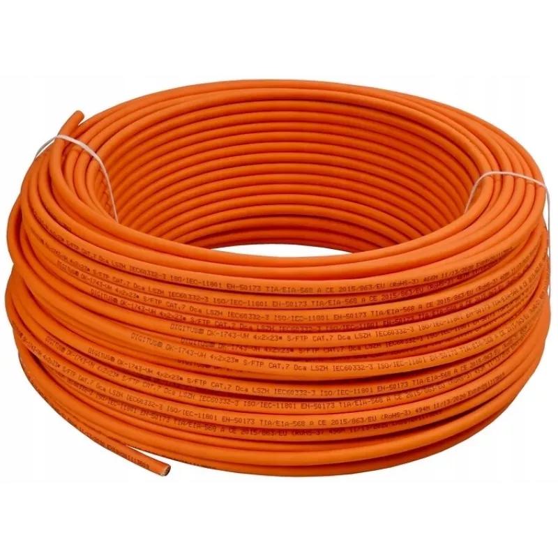 Kabel sieciowy DIGITUS DK-1743-VH-05 S/FTP Kat. 7 5m Czarny