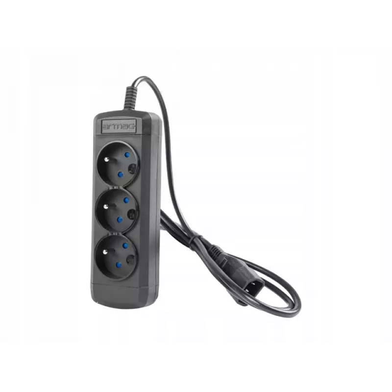 Listwa przeciwprzepięciowa ARMAC ARCOLOR3 ARC3/0.6/CZ/IEC 0,6 m 3×230V PL