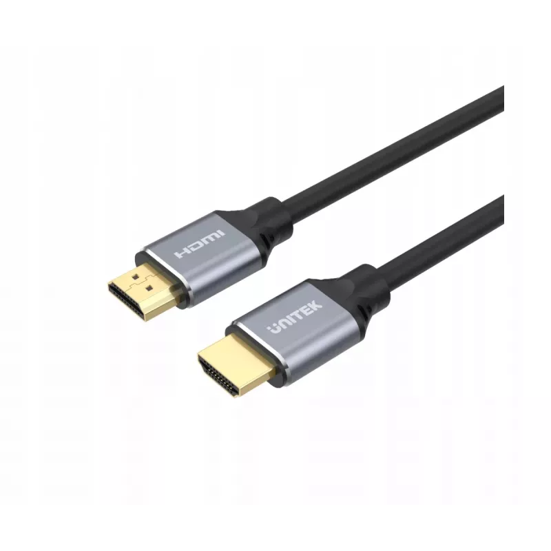 Kabel HDMI Unitek 8K HDMI 2.1 Ultra Speed 3 m, Typ A męski–męski, 48 Gbit/s, 60 Hz, czarny