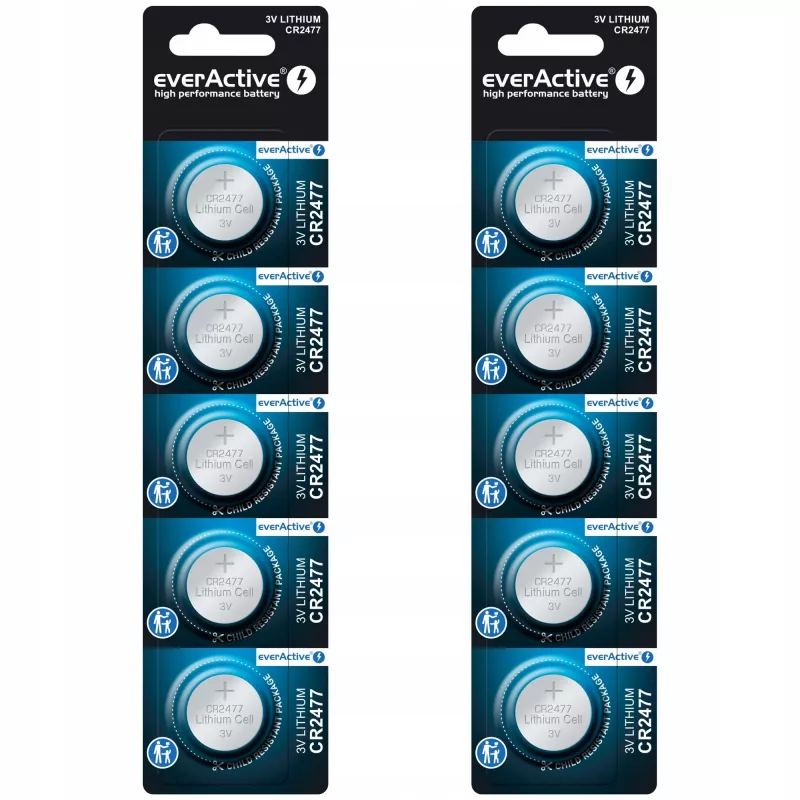 Bateria litowa everActive CR2477 - blister 5 szt.