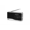 Radio Eltra model Asia biały — przenośne radio FM/AM, zasilanie sieciowe i bateryjne