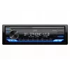 Radio samochodowe JVC KDX-382BT z Bluetooth i USB — pojedynczy DIN, wejście AUX, tuner FM