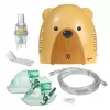 Inhalator dla dzieci Promedix, miś, zestaw nebulizatora, maski, filtry, PR-811
