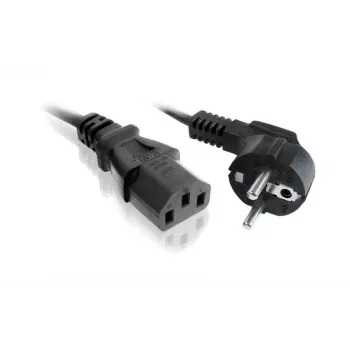 Kabel zasilający SAVIO CL-146 — 3 m, IEC C13 do IEC Typ E, czarny