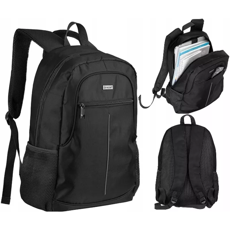Laptop Backpack 15,6 Tracer City Carrier Czarny