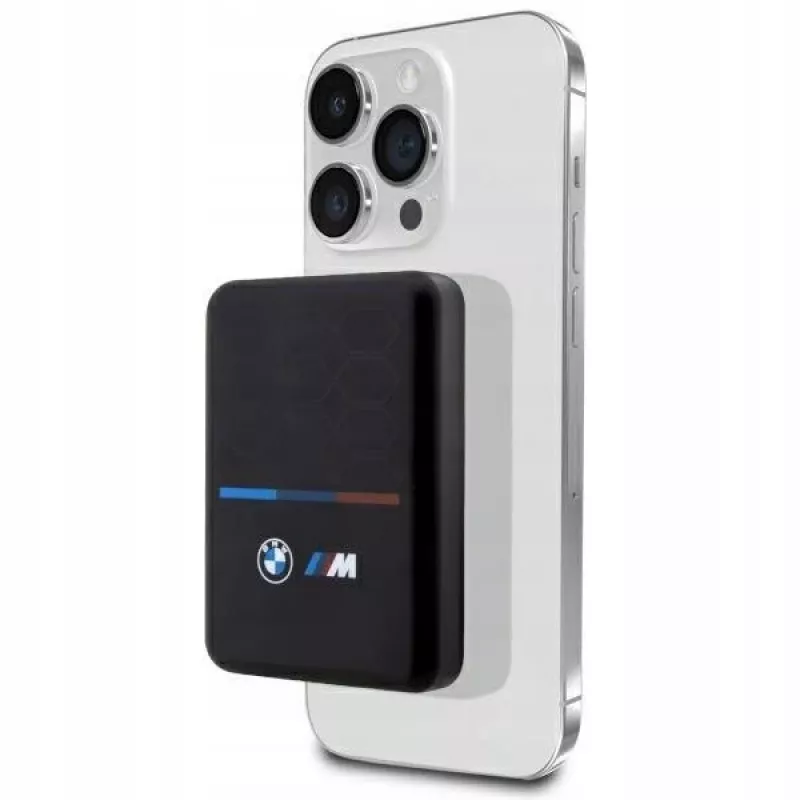 Przenośny powerbank indukcyjny BMW BMPBMS3K22PGVK5W 3000mAh