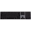 Klawiatura Matias FK318B-UK Aluminiowa Mac Hub 2xUSB Kosmiczna Szarość — Mechaniczna klawiatura zgodna z Mac z wbudowanym hubem USB