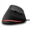 MEDIA-TECH VERTIC MT1122 Przewodowa mysz pionowa 6400 DPI Czarna