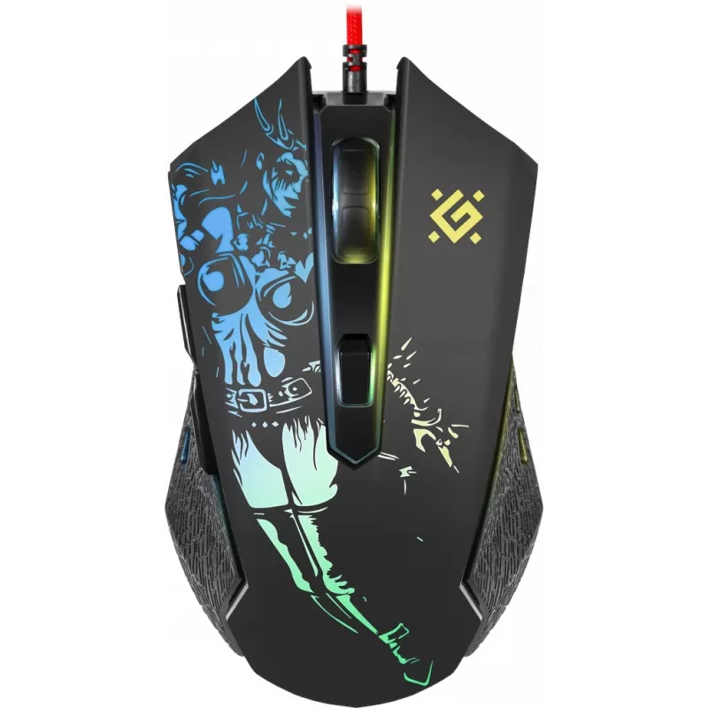Mysz gamingowa, optyczna, przewodowa DEFENDER GM-933 SIN'SISTER 7200dpi 6P RGB