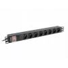 Jednostka dystrybucji zasilania Lanberg PDU-08E-0200-BK