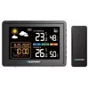 Stacja pogodowa BLAUPUNKT WS30BK z bezprzewodowym czujnikiem zewnętrznym, kolorowy LCD, zegar, alarm, barometr, °C, 1 czujnik