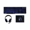 Klawiatura z myszą Rebeltec SHERMAN Gaming USB QZERTY angielska czarna