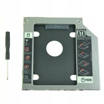 Qoltec Second Drive Bay Caddy 2.5 HDD 9.5 Mm