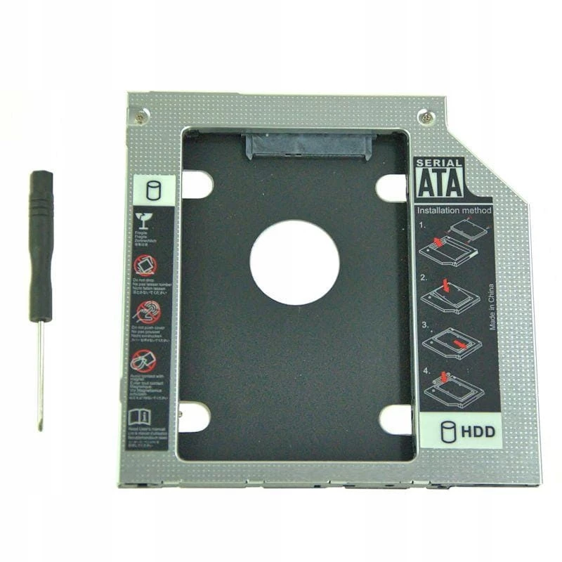 Qoltec Second Drive Bay Caddy 2.5 HDD 9.5 Mm