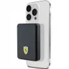 Ferrari Mocbank FEPB5MNCAK 15W 5000mAh Czarny/Czarny Metal Logo MagSafe