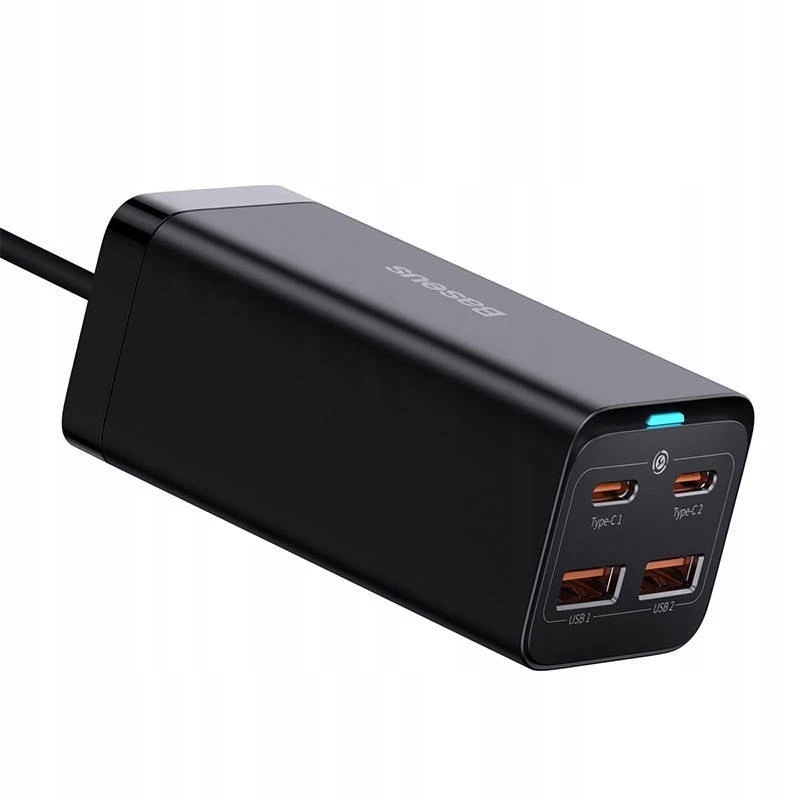 Baseus GaN3 100/ 65W Desktop Charger Quick Charge QC 3.04.0 USB C Type C Phone Charger for IPhone15 Huawei Xiaomi MacBook Laptop