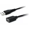 Przedłużacz USB Unitek Y‑C418GBK 5 m USB A na USB A USB 2.0, czarny
