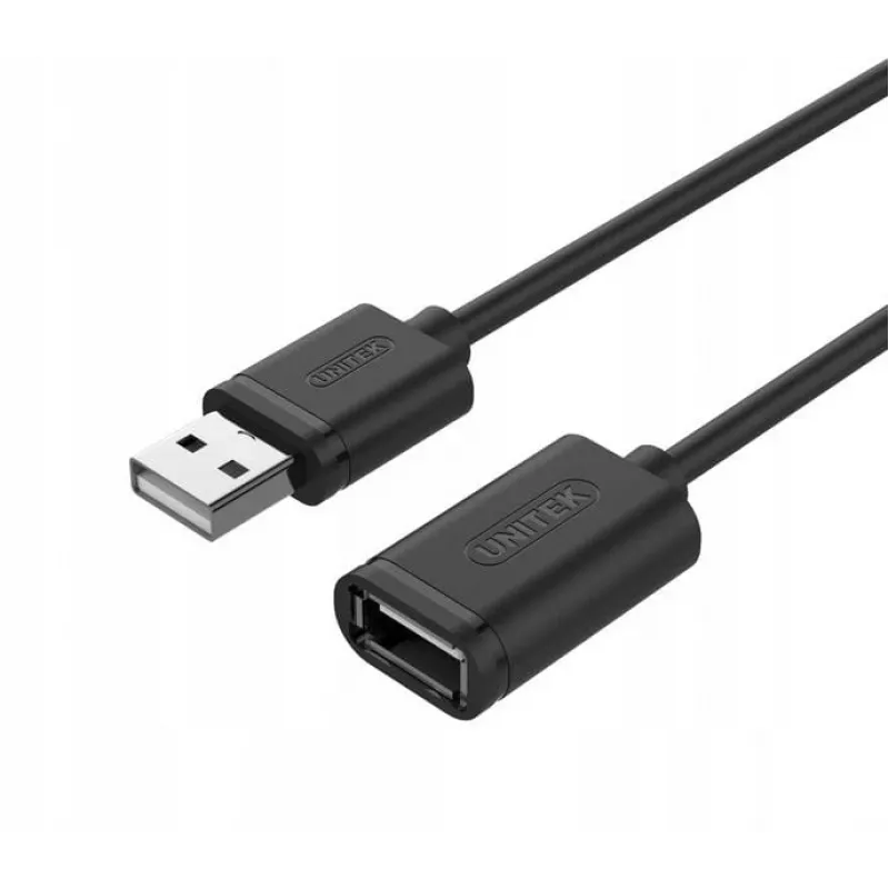 Przedłużacz kabla Unitek Y-C428GBK USB 2.0, Am-af