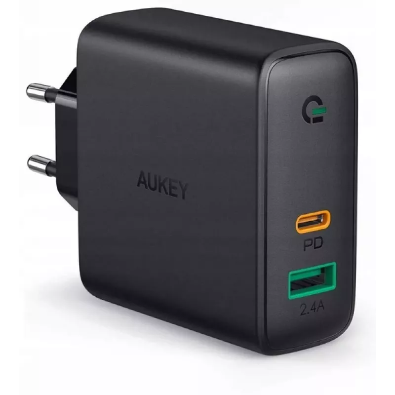 Ładowarka ścienna PA-D3 2xUSB Power Delivery (1xUSB+1xUSB C) 5,4A 60W Dynamic Detect